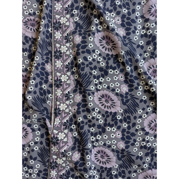 Natalie Martin Floral Long Kimono Robe Swim Cover Cottagecore - Picture 4 of 13